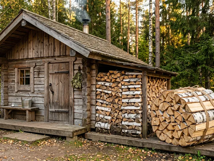 Дровник под ключ — Быково